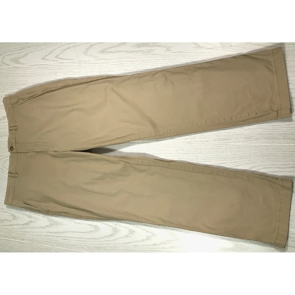 Onward Reserve Chino Golf Pants Men 33x30 Brown Cotton Blend Lightweight Preppy